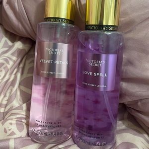 Victoria secret perfumes and bath and body works perfumes